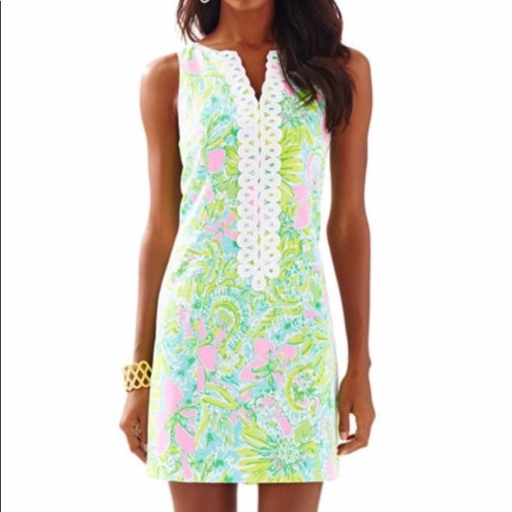 Lilly Pulitzer Cathy Shift Dress Size 2